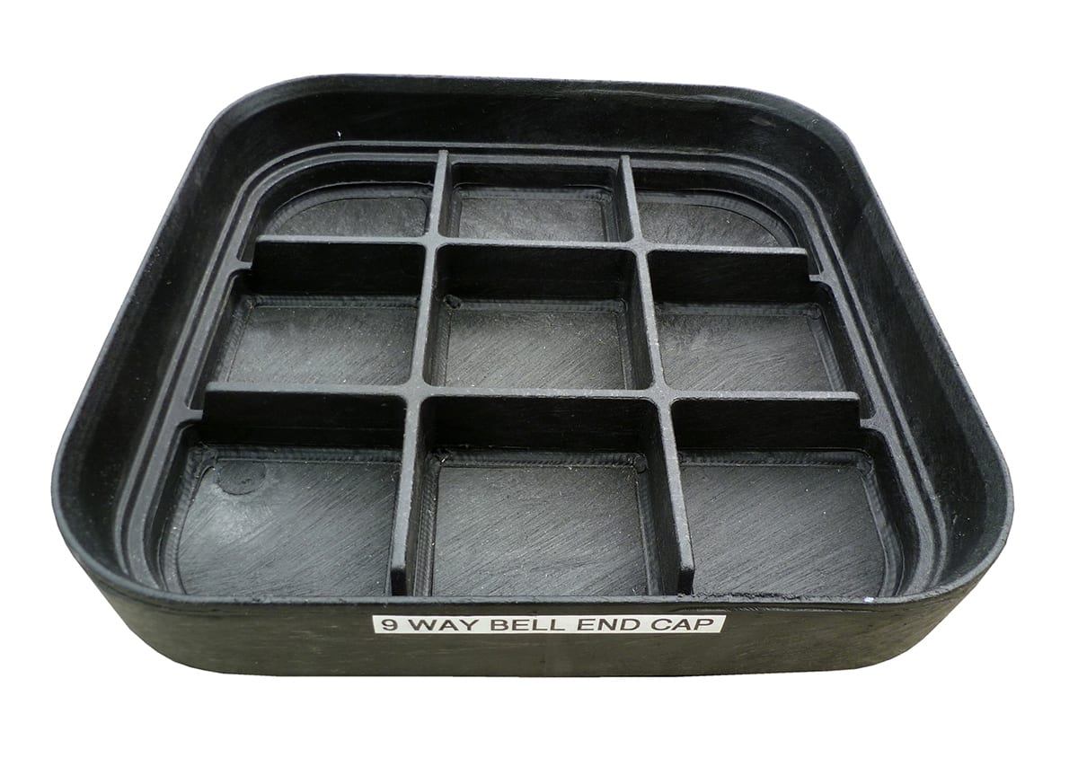 Melbye - Multikanal 9-løps endemuffe/d