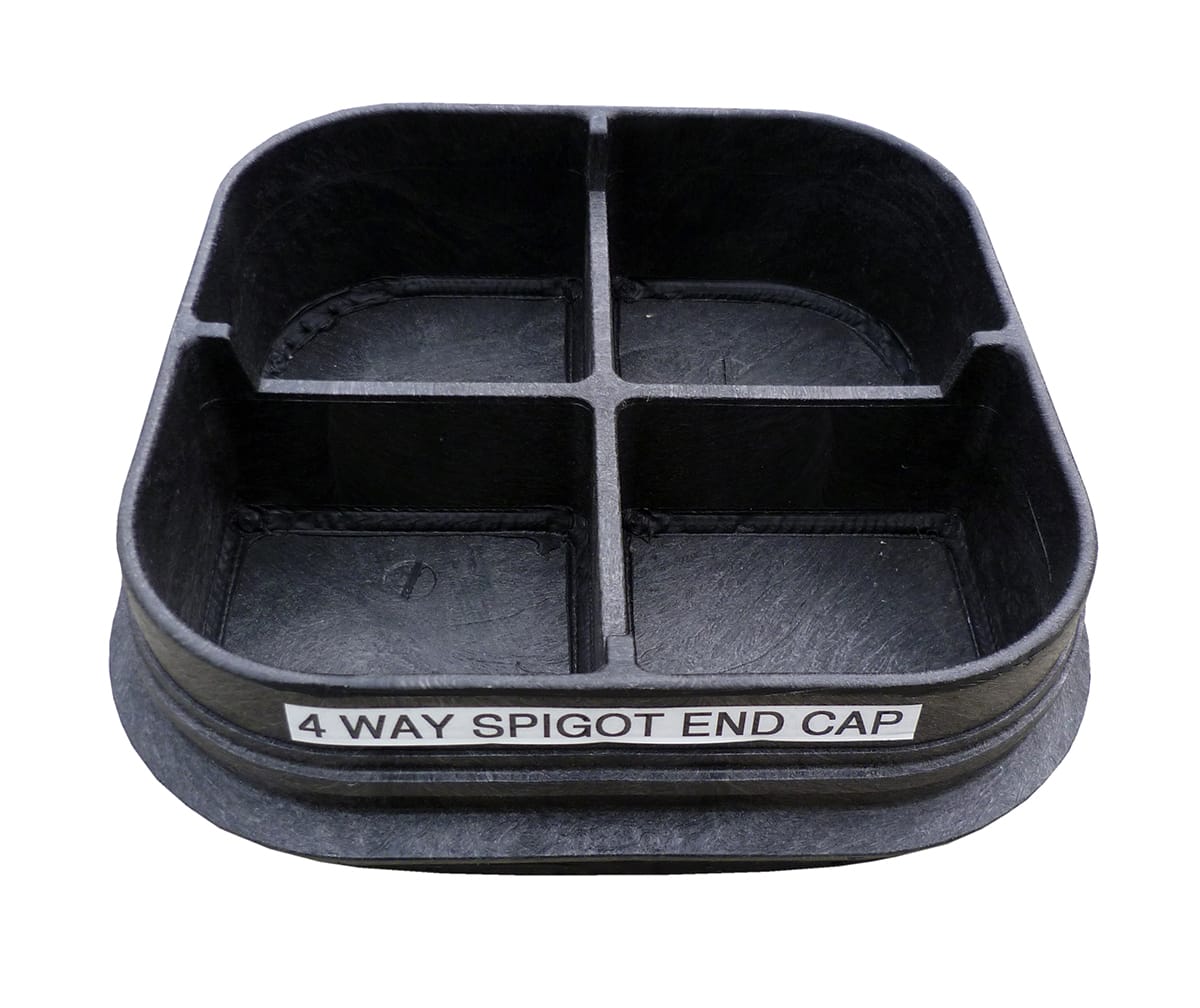 Melbye - Multikanal 4-løps endemuffe/d