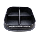 Melbye - Multikanal 4-løps endemuffe/d