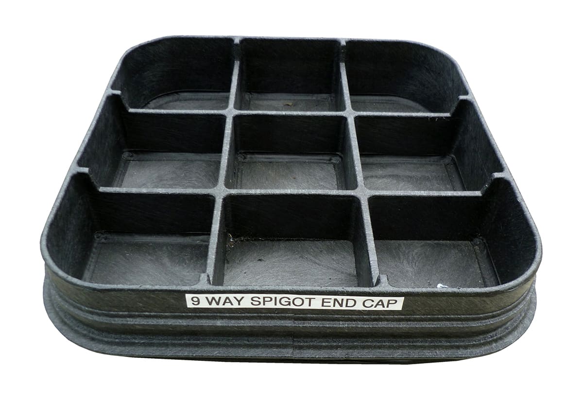 Melbye - Multikanal 9-løps endemuffe/d