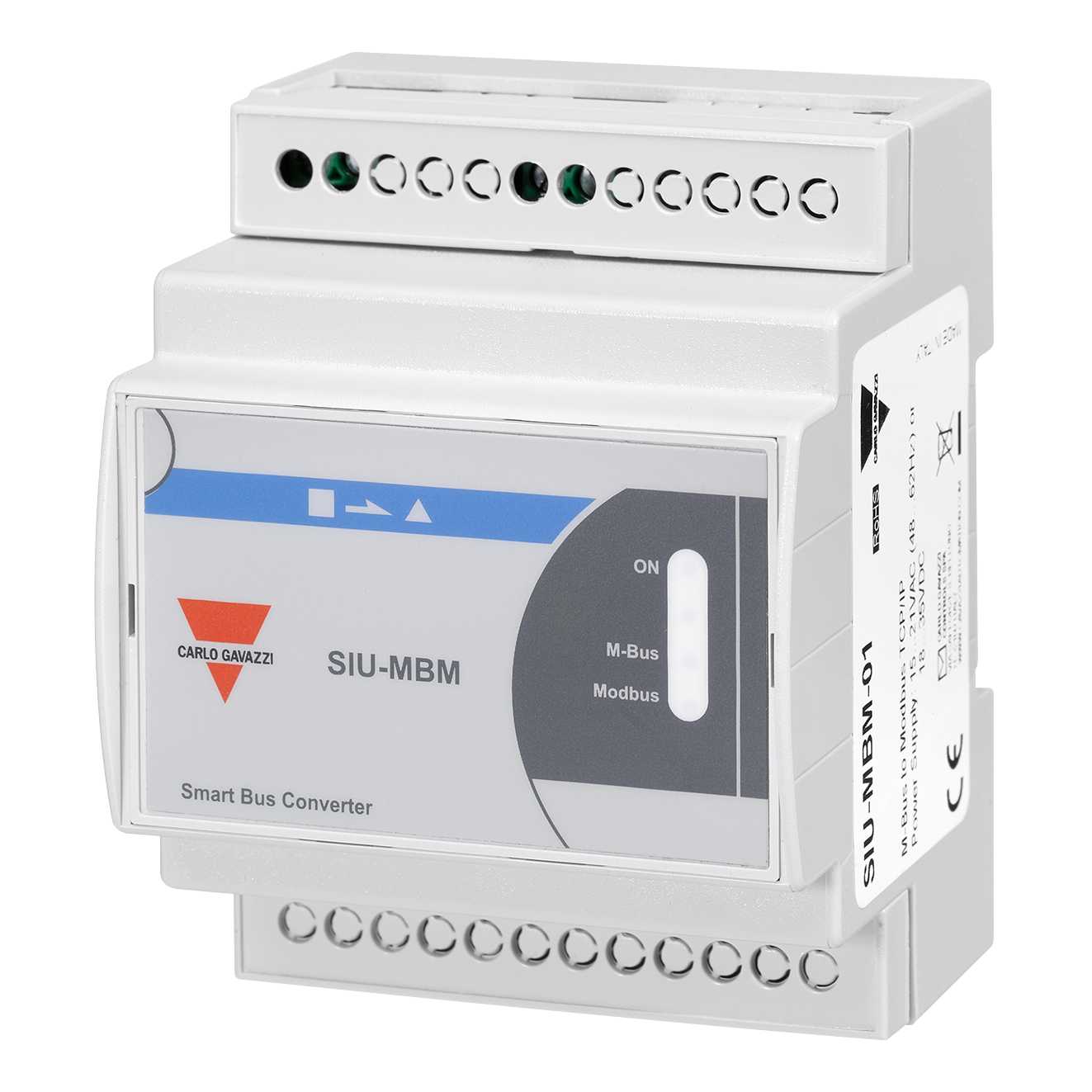 Carlo Gavazzi - M-Bus til Modbus konverter