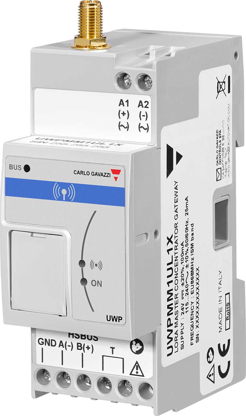 Carlo Gavazzi - Trådløs mottaker for LoRa