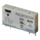 Carlo Gavazzi - 4-pins hjelperele med 1 NO-kontakt. Spolespenning 24VDC.