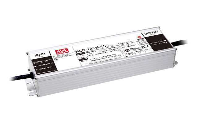 MeanWell - LED Driver 12V 185W IP67
