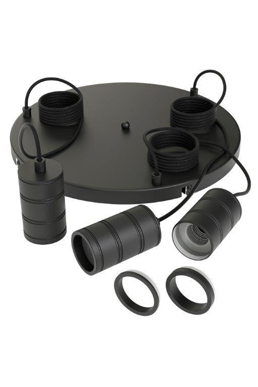 Calex - Retro Pendeloppheng E27 3x2m