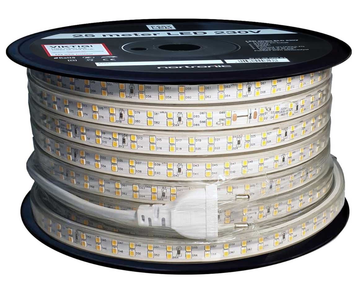 Nortronic - LEDstrip 840 ELC 230V 550W 1100lm 50m