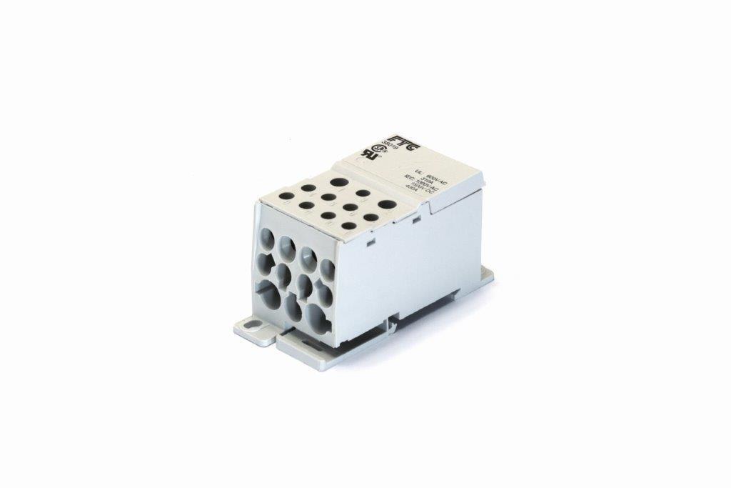 FTG - Distribusjonsblokk 400A, CU/CU