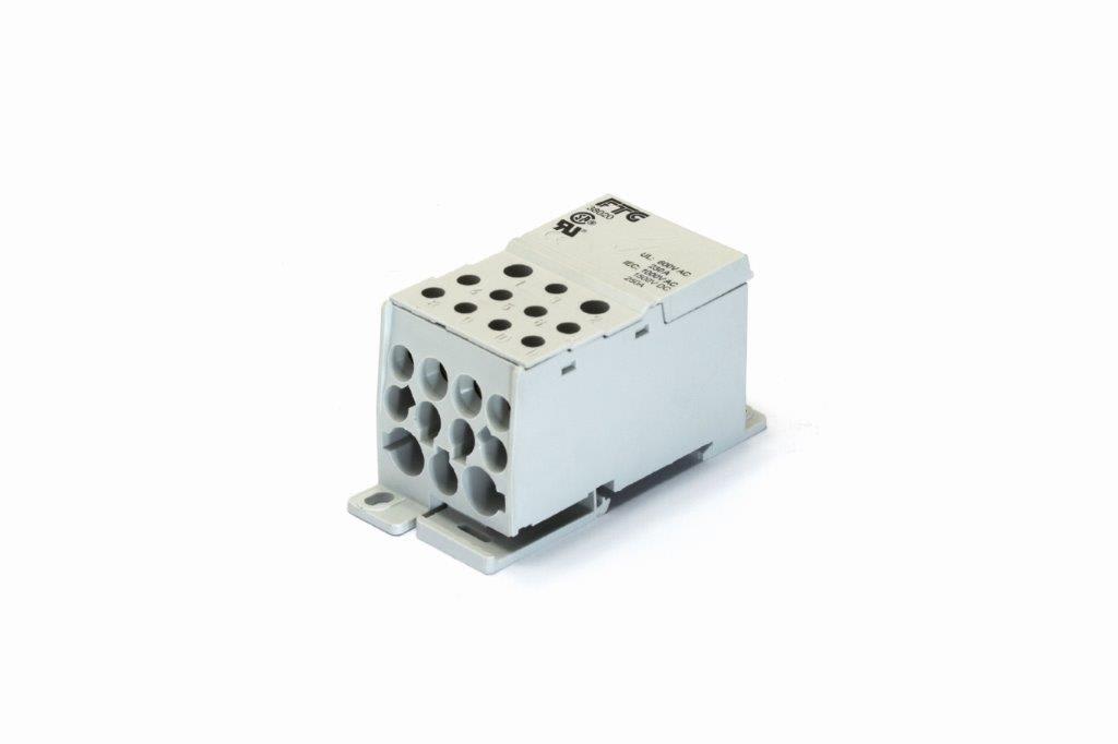 FTG - Distribusjonsblokk 250A, CU/CU