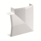 REHAU - ATRIANE flatvinkel for 32x12 kanal, matt PVC i POLARHVIT