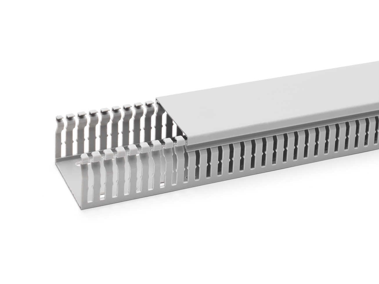 REHAU - BE-DIN 75 X 75 slissekanal RAL 7030