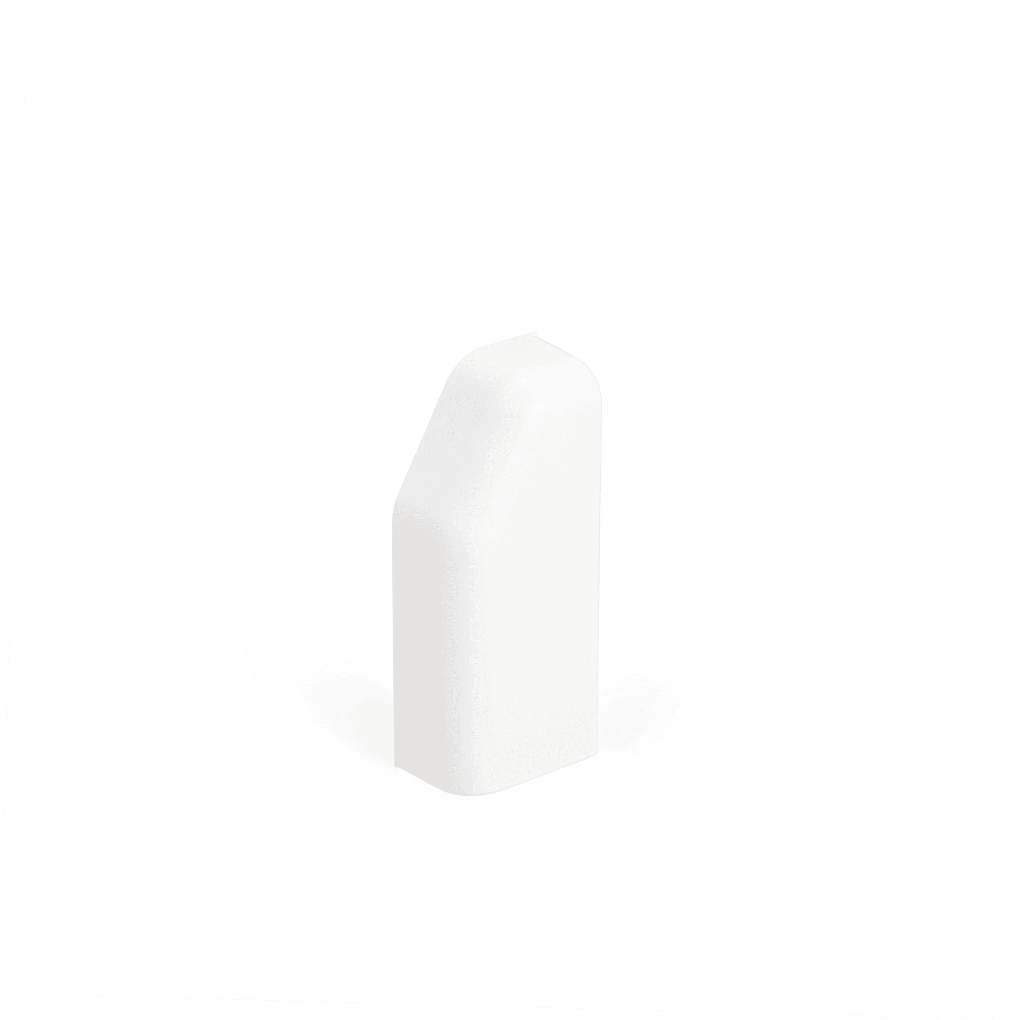 REHAU - SL 20/70 endestykke høyre renhvit RAL 9010