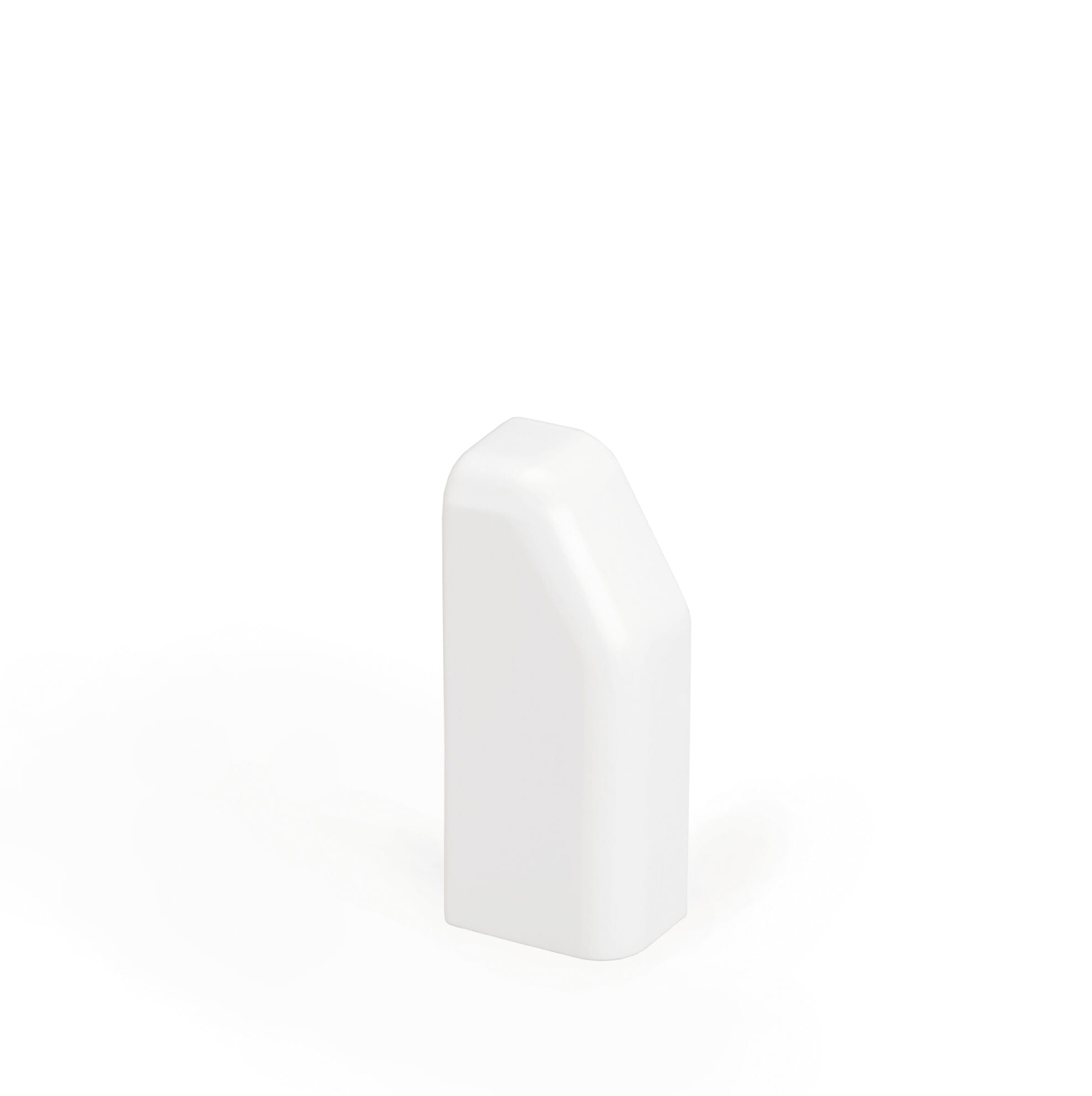 REHAU - SL 20/70 endestykke venstre renhvit RAL 9010