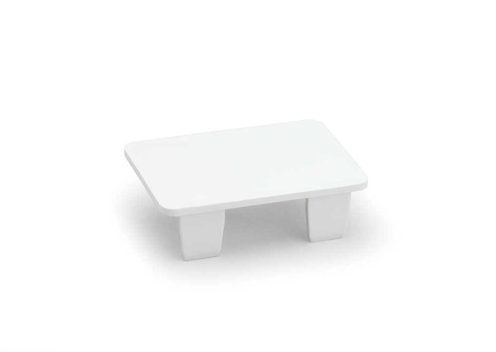 REHAU - LE 40/90 Endestykke renhvit RAL 9010