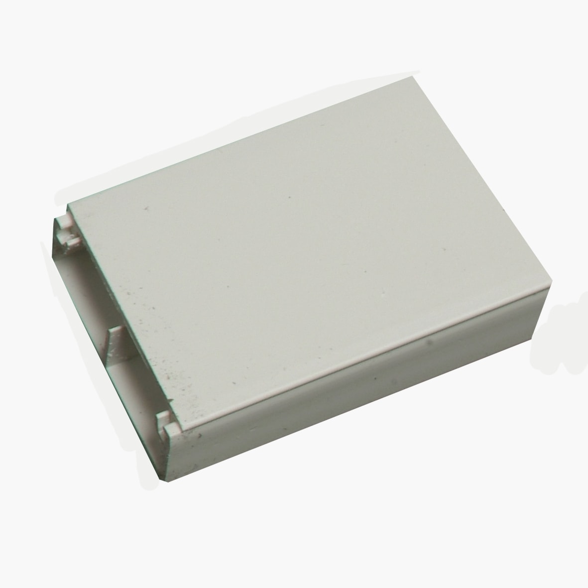 REHAU - LE 60/110 ledningskanal med skillevegg renhvit RAL 9010