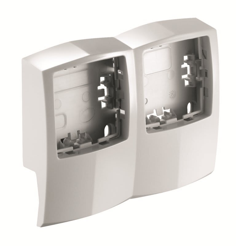 REHAU - ATRIANE Apparatboks for innbygging av 2x stikkontakt Legrand Saillie eller lignende til ATRIANE 22x12 og 32x12