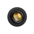 SG Armaturen - Junistar Lux sort/GULL 2700K, 530lm, Ra 98, SDCM 1, L90/B10, Class II SELV, IP44