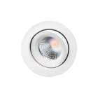 SG Armaturen - Junistar IsoSafe hvit TW LEDDIM 2000-4000K 8,5W 500lm, RA90, SDCM 3, L90/B10> , A++, Class II, IP44