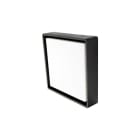 SG Armaturen - Frame Square Maxi sort LED 3000K IP65 230V