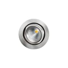 SG Armaturen - Junistar IsoSafe DimToWarm børstet stål LED 2000-2800K, Ra 95, SDCM 3, L90/B10>, Class II SELV, IP44