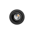 SG Armaturen - Junistar IsoSafe DimToWarm sort LED 2000-2800K, Ra 95, SDCM 3, L90/B10> 50.000 Class II SELV, IP44