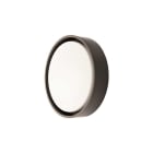 SG Armaturen - Frame Round Maxi grafitt LED 3000K Nødlys
