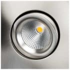 SG Armaturen - JUNISTAR SQUARE BØRSTET STÅL 8W LED 2700K