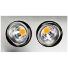 SG Armaturen - JUNISTAR BØRSTET STÅL 2x7W LED 2700K