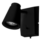 SG Armaturen - Zoom Square sort 6W LED 2700K GU10 230V kl II med dimmer