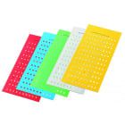 FLEXIMARK - LF2 YE 2,5-6,0 MM², merking for enledere. Farge gul. Pakke a 4500 merker.