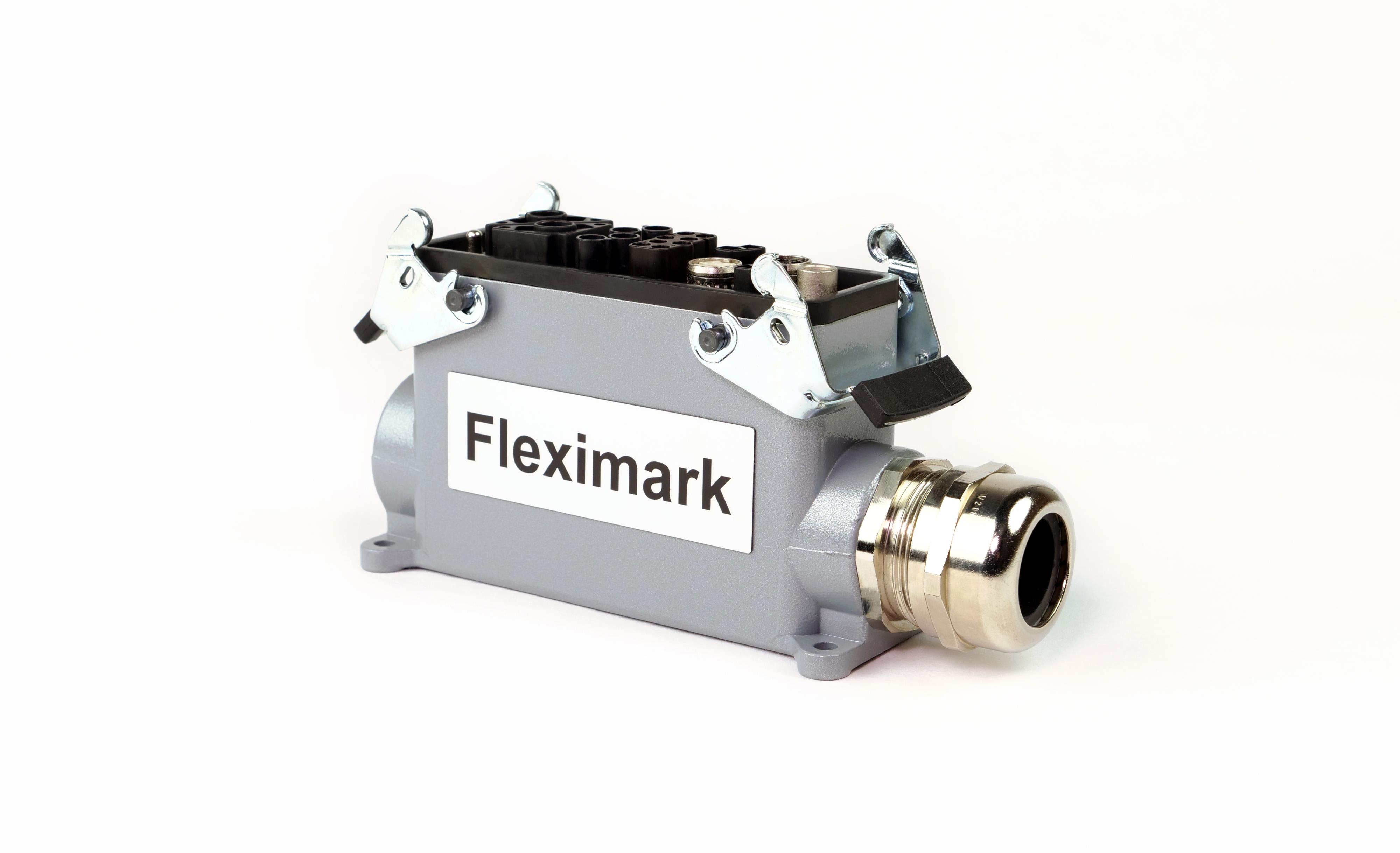 FLEXIMARK - TA Foam skilt  90-45mm Hvit. Rull a 250 merker