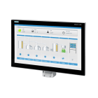 Siemens - Industriell Tynnklient, 22" Multitouch, Søyle/Pidestall, RDP/VNC, 24V DC