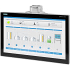 Siemens - Industriell Tynnklient, 22" Multitouch, Svingarm, RDP/VNC, 24V DC
