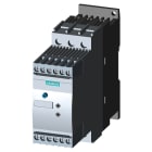 Siemens - 3RW30 mykstarter, S0, 25A, 11KW/400V, 40 GR, 200-480V AC, 110-230V AC/DC, skru kun rampetid opp