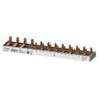 Siemens - 4 fas samlesk, L1-L2-L3-N+8 JFA 1 modulbredde, 12mw, OV, lastbr. eller OSV monteres på skinne