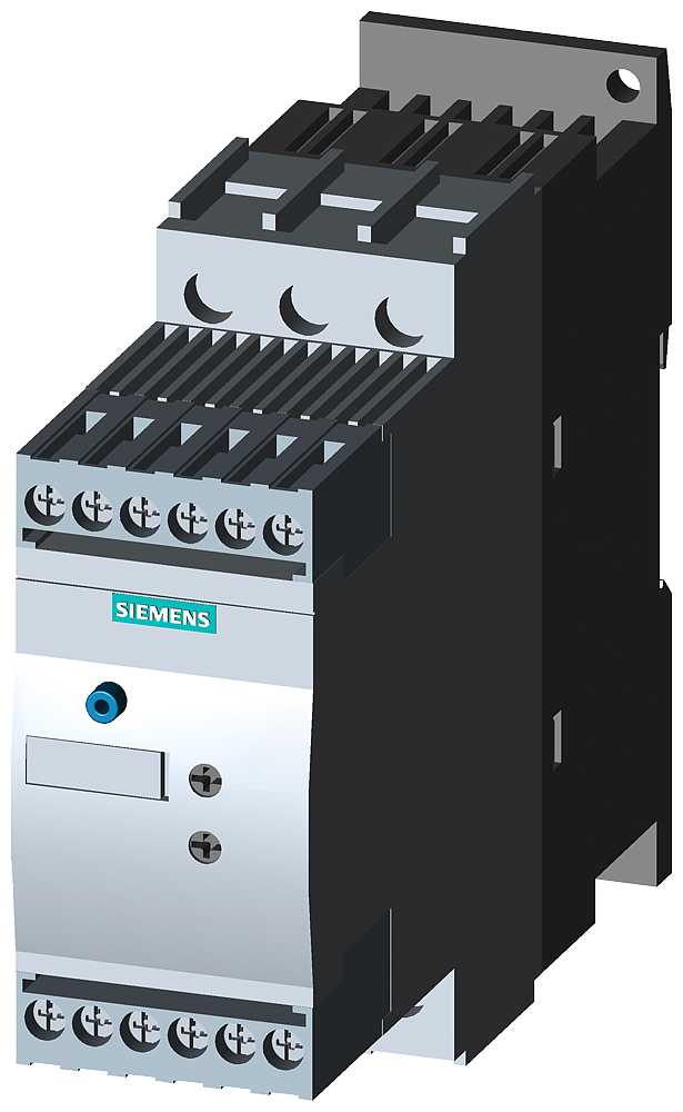 Siemens - 3RW30 mykstarter38A 200-480VAC 24V AC/DC