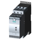 Siemens - 3RW30 mykstarter, S2, 45A, 22KW/400V, 40 GR, 200-480V AC, 110-230V AC/DC, skru kun rampetid opp