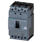 Siemens - 3VA11, 3P, 20A, TM120M, 70kA,Cu klemmer tilkobling, kortslutningsutløser 140A-320A