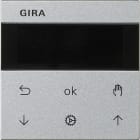 GIRA - System 3000 persiennestyring- og timerdisplay System 55 alu