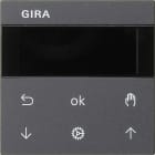 GIRA - System 3000 persiennestyring- og timerdisplay System 55 antrasitt