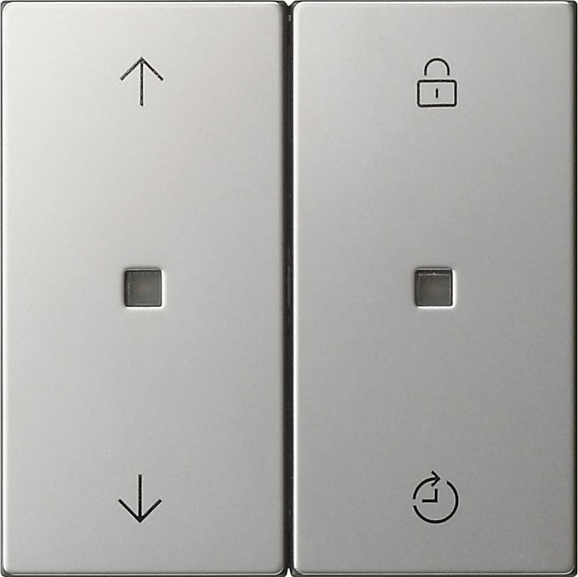 GIRA - System 3000 betjeningsmodul memory System 55 edelstål