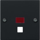 GIRA - Bryterfront snorbryter svart matt