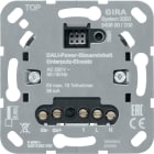 GIRA - System 3000 DALI dimmer med power. Slaveinngang. Kombineres med betjeningsenheter i S3000-serien.