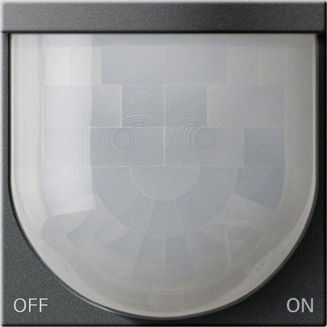 GIRA - System 3000 bevegelsesmelder komfort, mont.høyde 2,2 m. Bluetooth. System 55 antrasitt