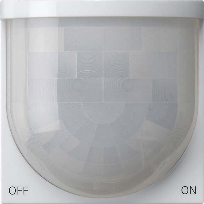 GIRA - System 3000 bevegelsesmelder komfort, mont.høyde 2,2 m. Bluetooth. System 55 hvit matt