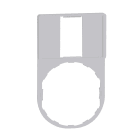 Schneider Electric - Skiltramme hvit for skilt