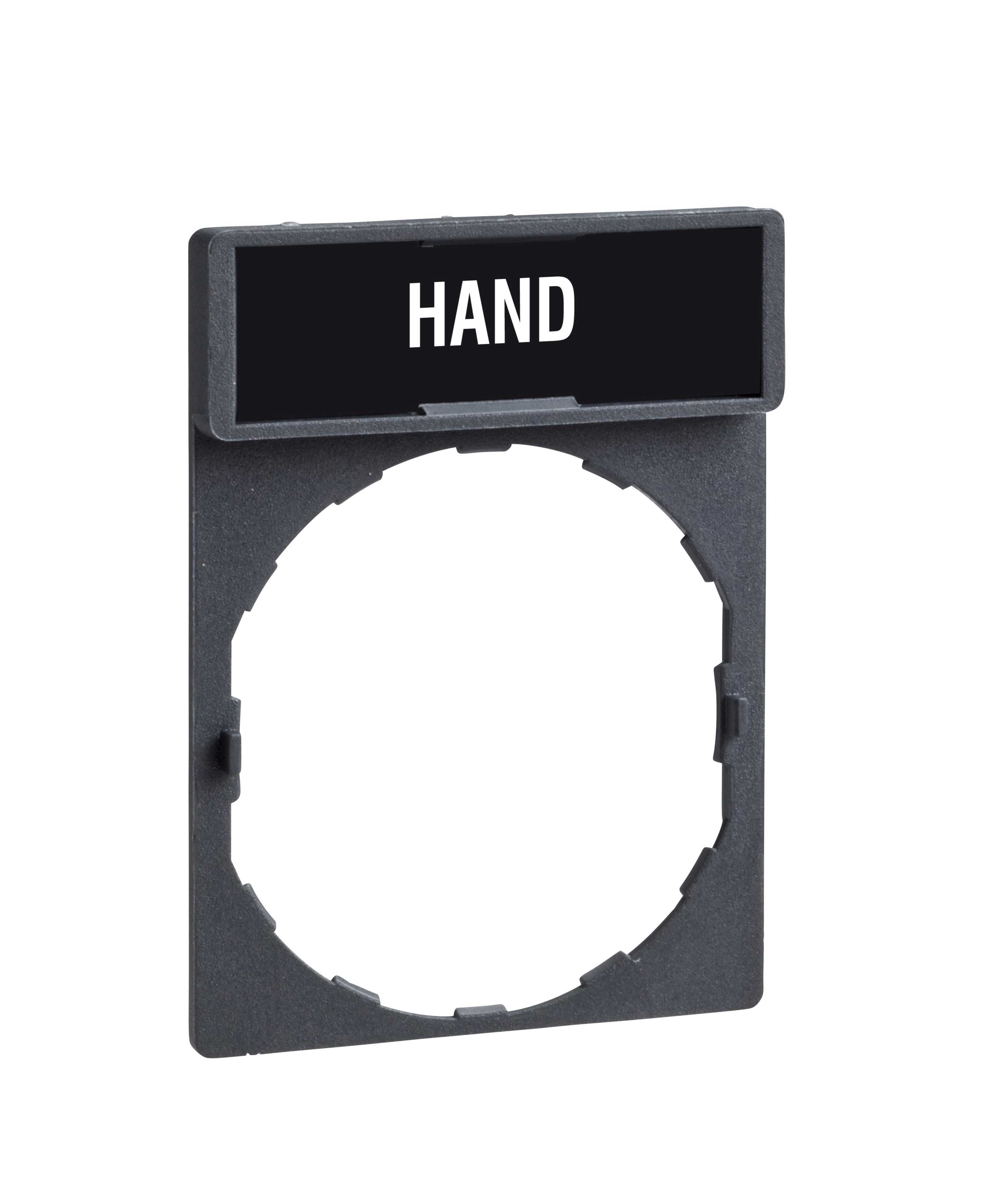 Schneider Electric - Skiltholder m/skilt 30x40 EN