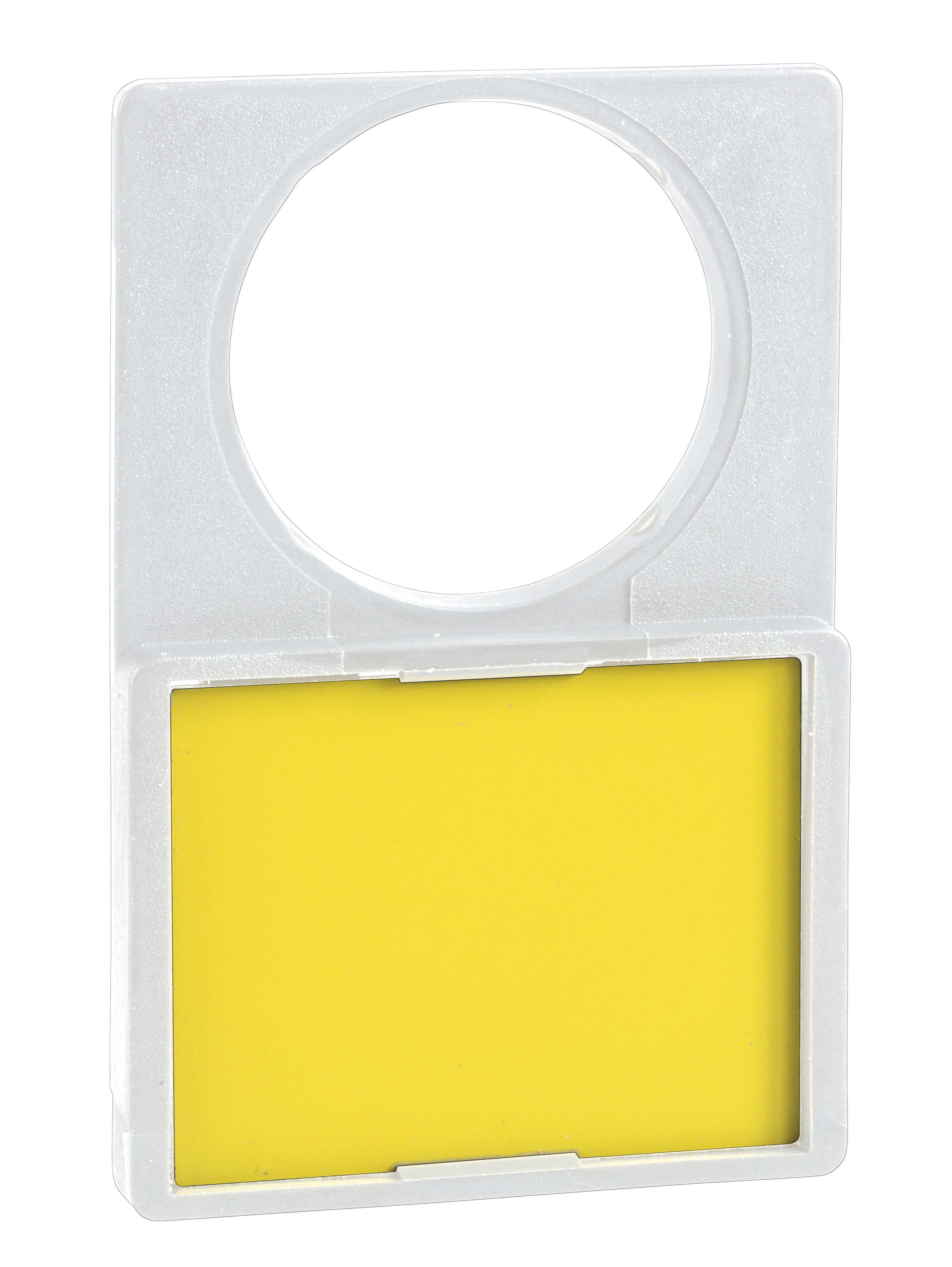 Schneider Electric - Skiltramme hvit med skilt