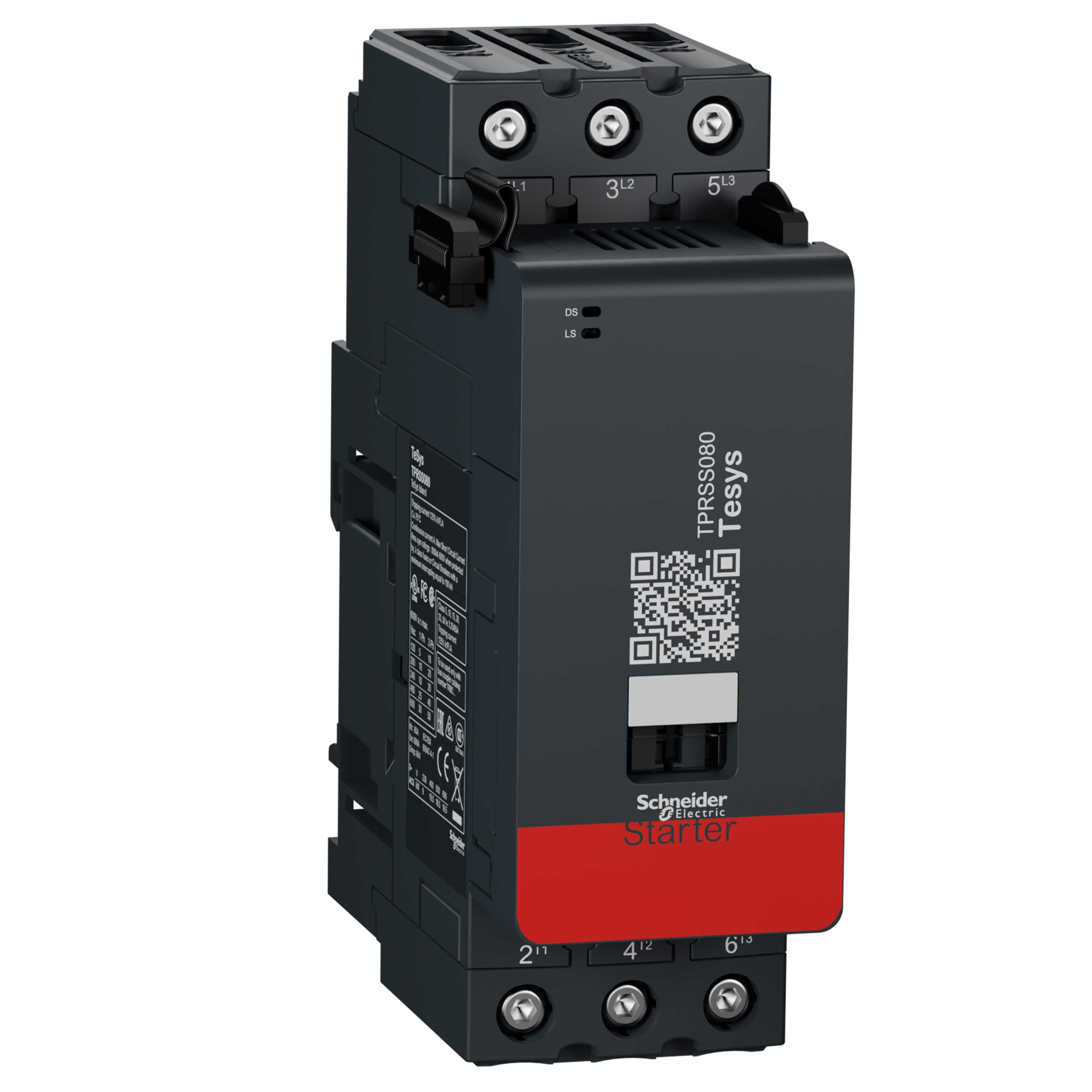 Schneider Electric - Direkte SIL-start TeSys island 80A AC-1, 66A AC-3, 37kW/40hk