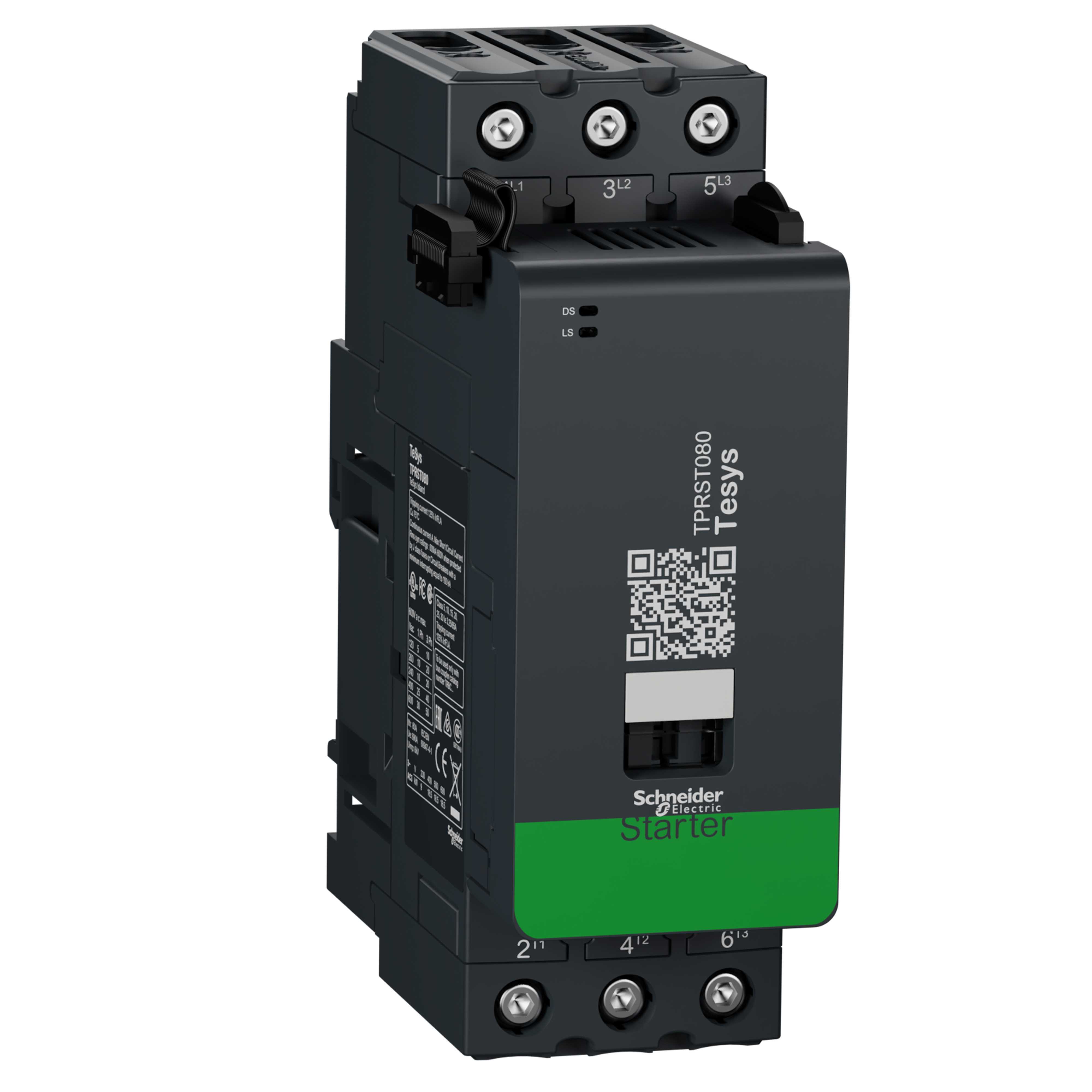 Schneider Electric - Direkte starter TeSys island 80A AC-1, 66A AC-3, 37kW/40hk
