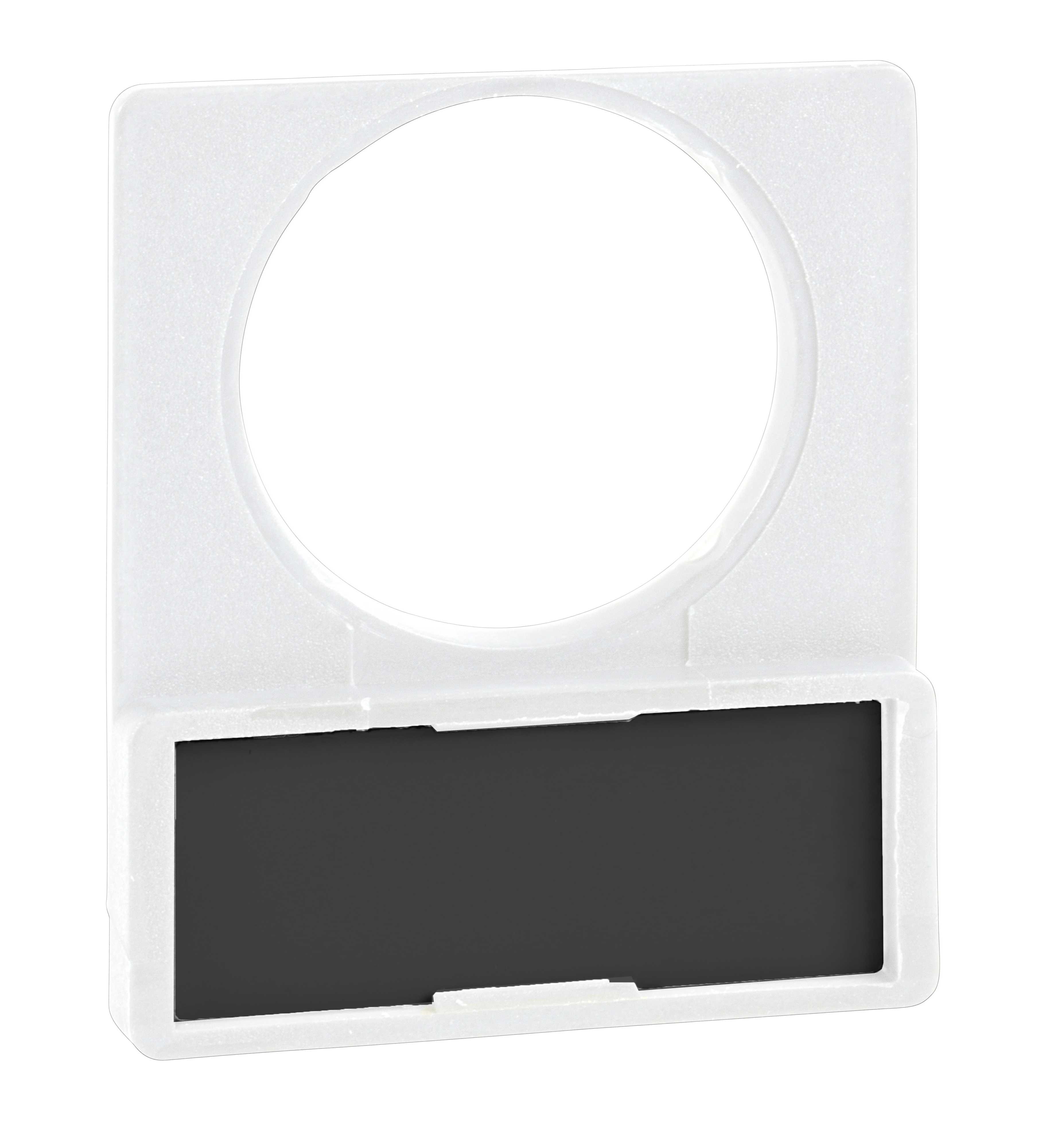 Schneider Electric - Skiltramme hvit med skilt